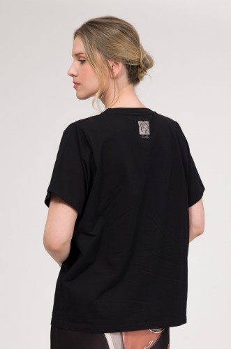 czarny t-shirt damski z ozdobnym nadrukiem anekke  42271-106-206_1.jpg