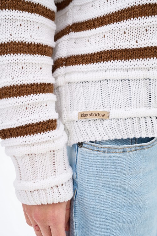 sweter w brązowe paski blue shadow4.jpg